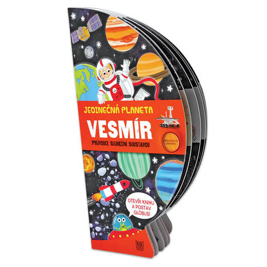 Globus knížka VESMÍR