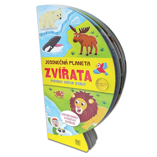 Globus knížka Zvířata - zavřená